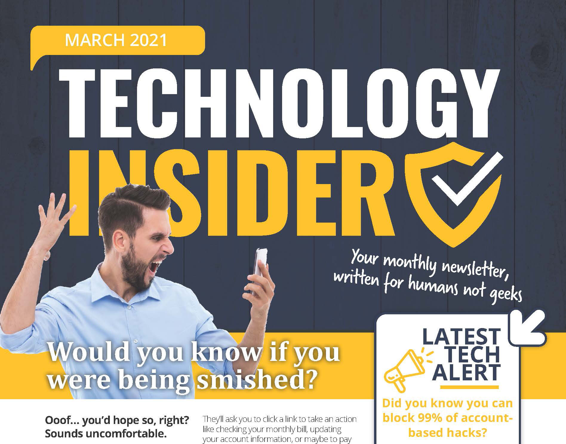 Niagara Computer and IT Support Technology Insider March 2021