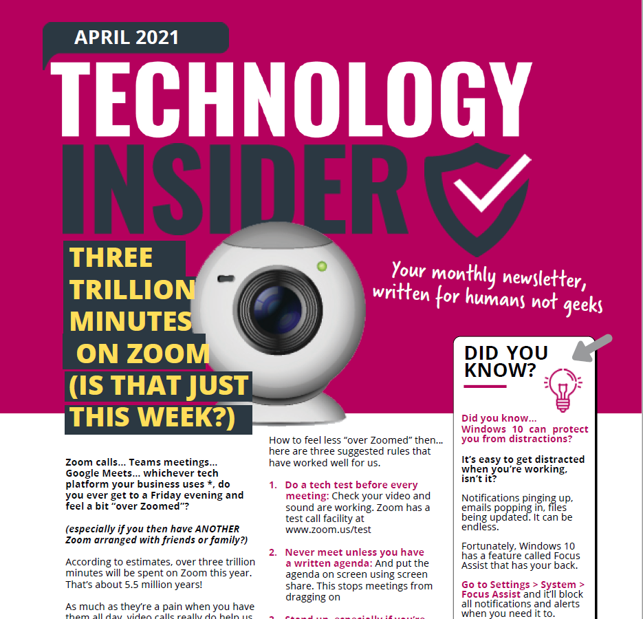 April 2021 Niagara Business Technology Insider