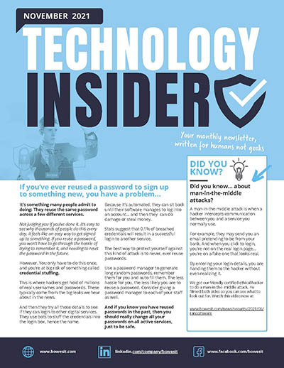 November 2021 Niagara IT Support Technology Insider